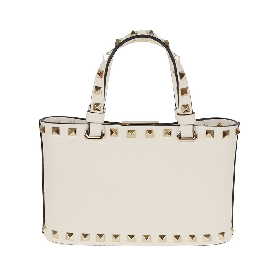 Valentino Garavani Mini Bag Rockstud In White