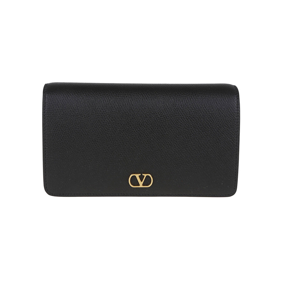 Valentino Garavani Mini Bag Vlogo Signature In Black