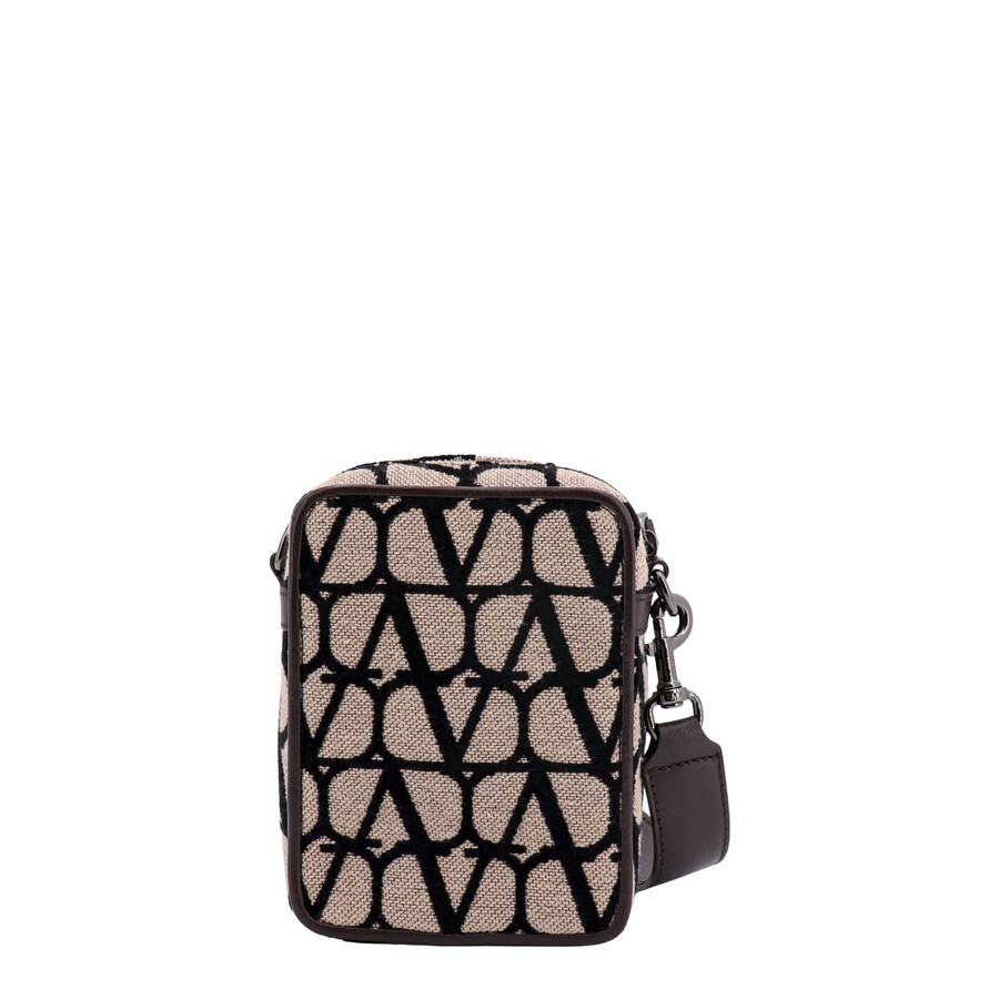 Valentino Garavani Mini Loc Shoulder Bag In Sand