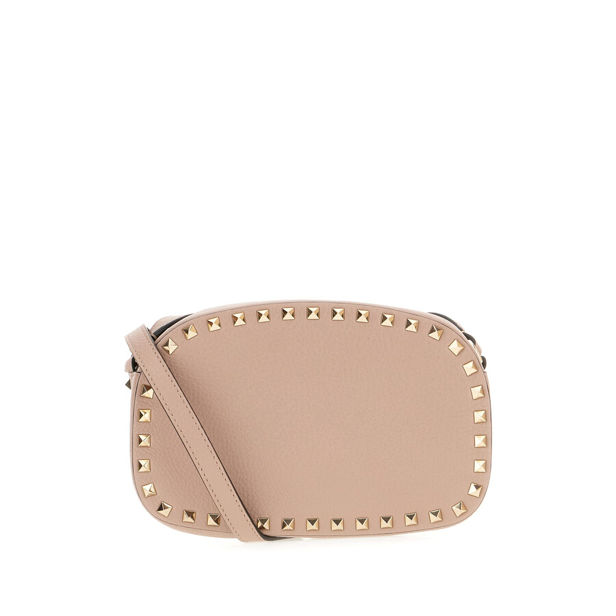 Valentino Garavani Powder Pink Leather Crossbody Bag