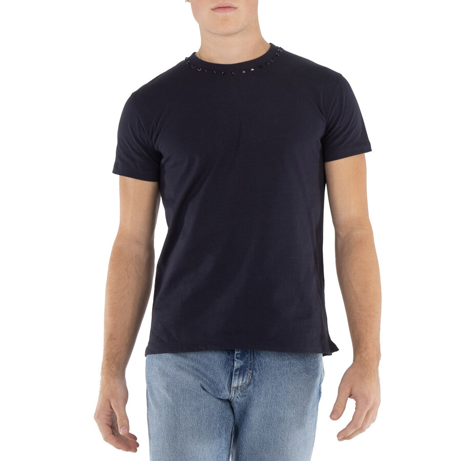 Tシャツ・カットソー VALENTINO TOP (4V3MG08X959 598) Valentino Garavani Garavani Rockstud Untitled T-Shirt In
