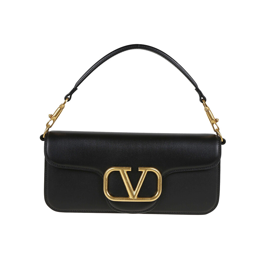 Valentino Garavani Shoulder Bag Loco' In Black