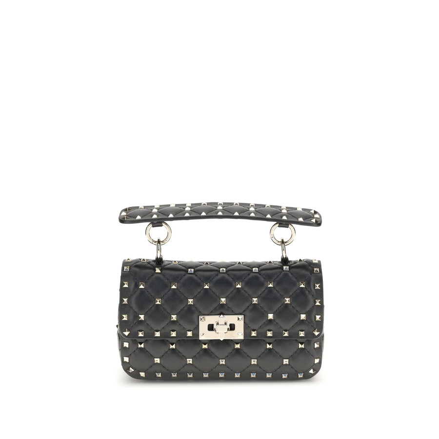Valentino Garavani Small Leather Rockstud Spike Handbag
