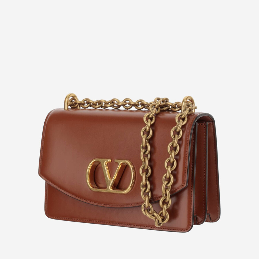 Valentino Garavani Vain Leather Small Shoulder Bag