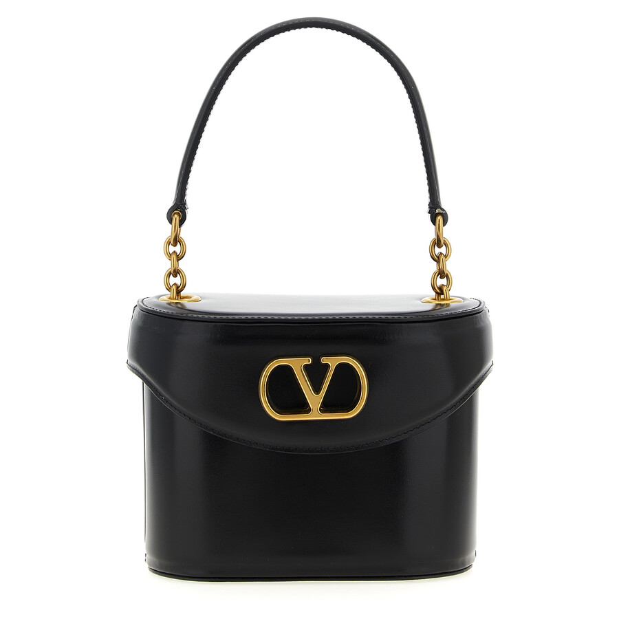 Valentino Vanity Bag In Black