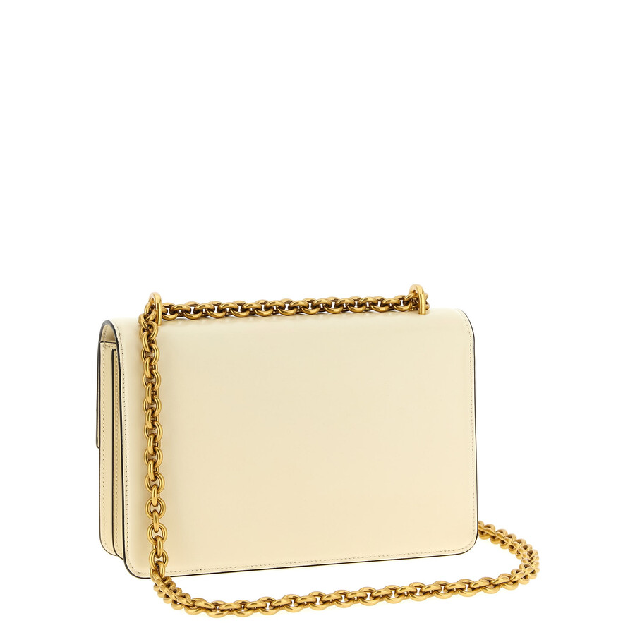 Valentino Garavani Vain Shoulder Bag In White