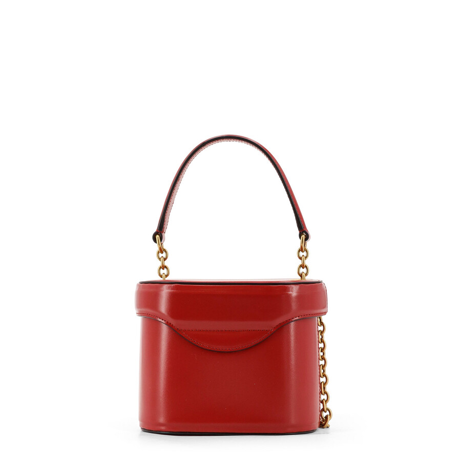 Valentino Garavani Vanity Bag Vain Leather Shoulder Bag