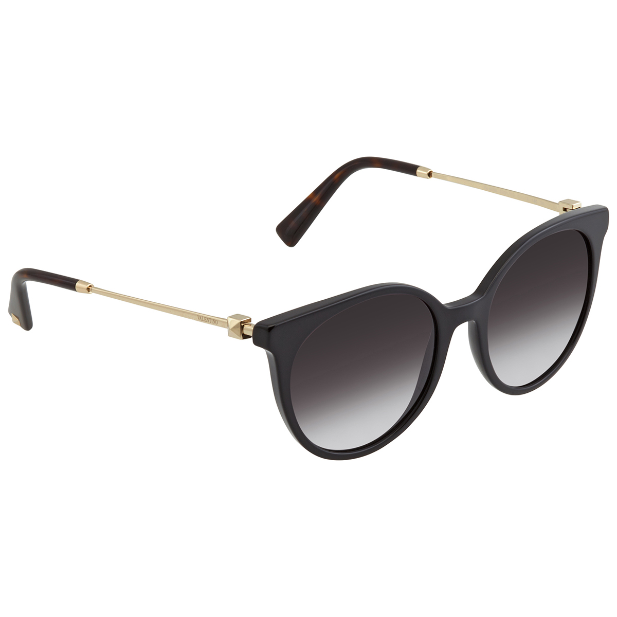 Valentino Garavani Gradient black Round Ladies Sunglasses  display picture 1