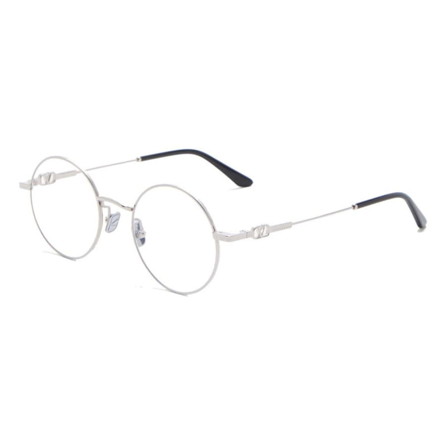 Valentino Garavani Valentino Ladies Black Round Eyeglass Frames Vlx-173 E