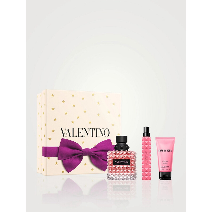 Valentino Ladies Donna Born In Roma Gift Set Fragrances 3614274680133