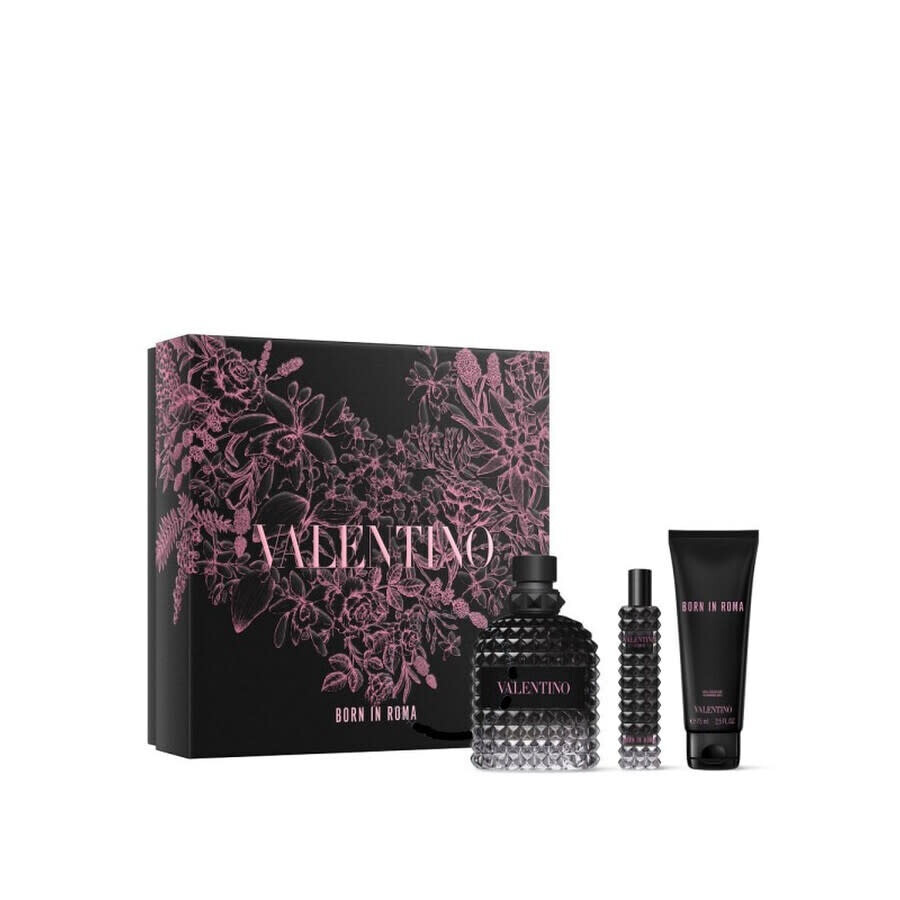 Valentino Men's Uomo Born In Roma Gift Set Fragrances 3614274160383