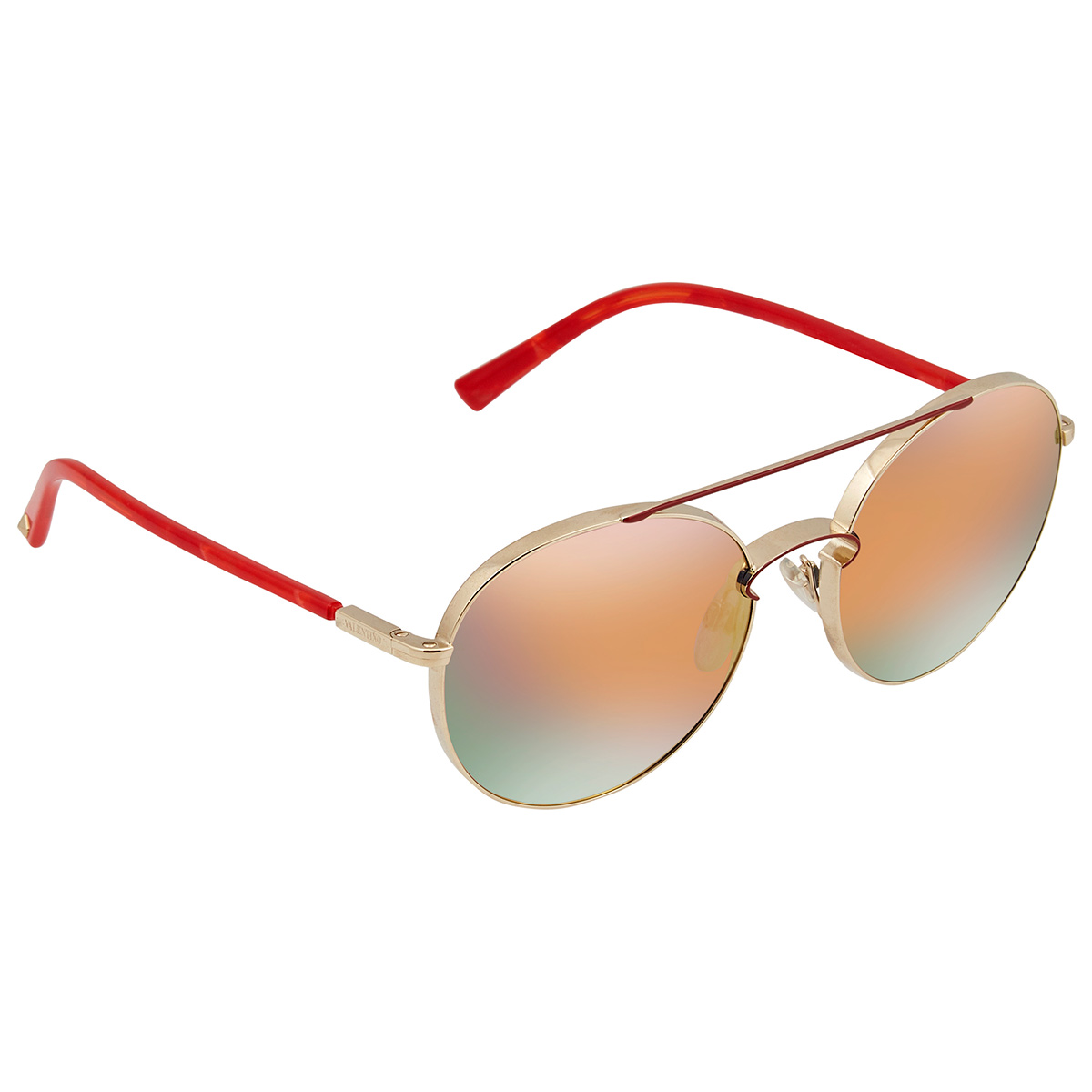 Valentino Garavani Round Ladies Sunglasses VA2002 30034Z 55  display picture 1