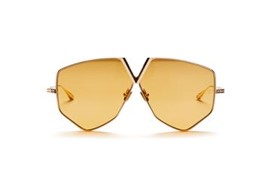 Valentino Garavani VLS-115-D-64 64mm VALENTINO V HEXAGON VLS115 Gold Titanium Gray Mask VLS 115A  main image 3
