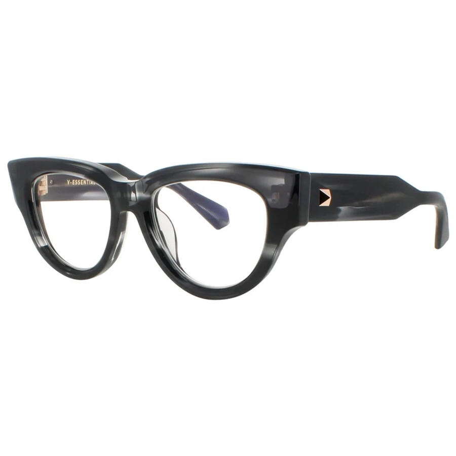 Valentino Garavani Valentino V-essential- Iii Demo Cat Eye Ladies Eyeglasses Vlx-125 A 52 In Gray