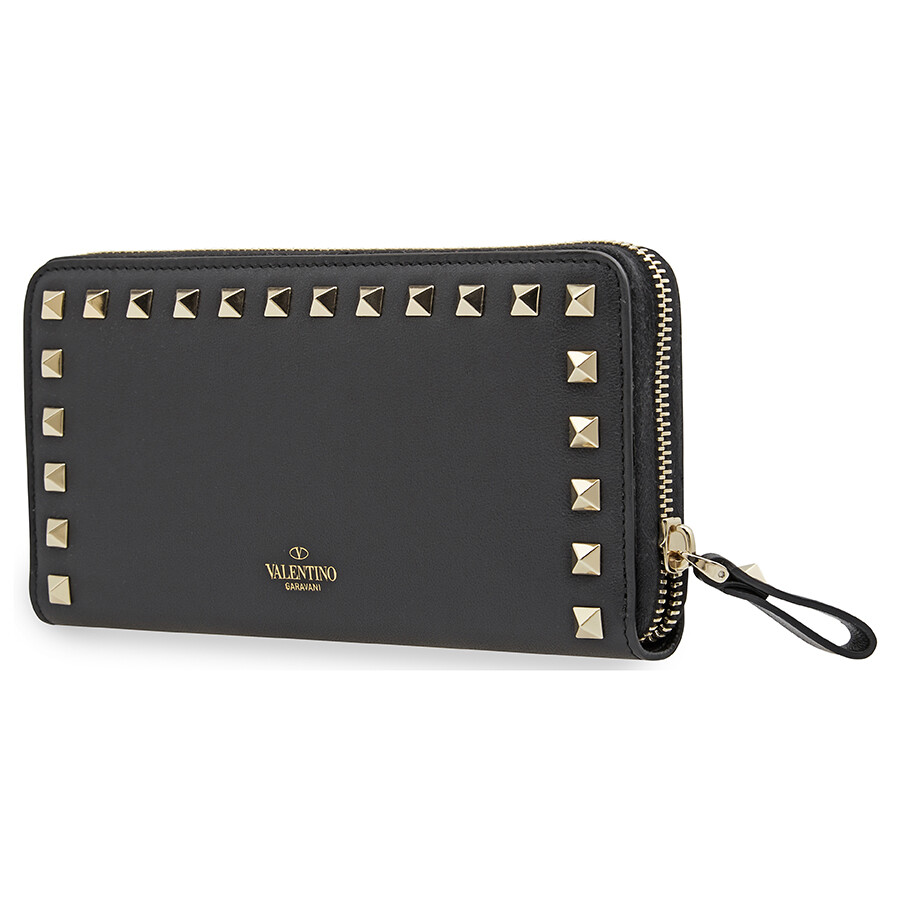 Valentino Garavani Wallets Black Ladies Wallets SW2P0645BOL 0NO