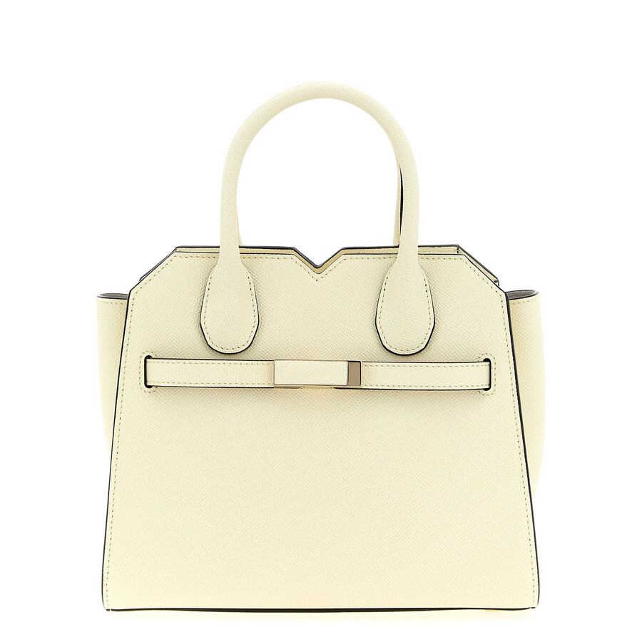 Valextra Milano Mini Handbag In Yellow