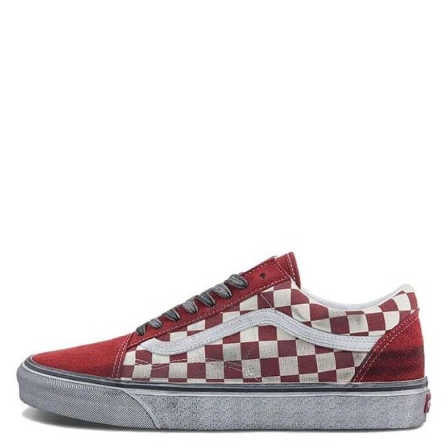 Vans Old Skool Stressed Checkboard Sneakers In Multi