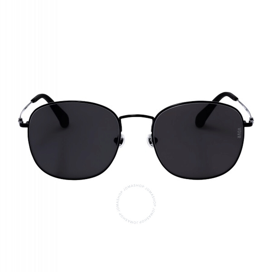 Vedi Vero Dark Grey Square Unisex Sunglasses Vrcm04 Blkp 57