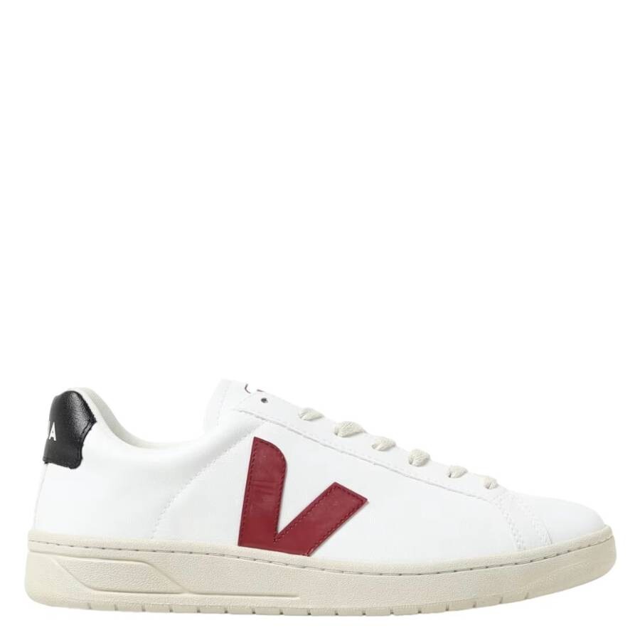 スニーカー VEJA URCA VEJA SNEAKERS (UC0703148 WHITE MARSALA BLACK) Veja White Marsala Black Urca Low-Top Sneakers, Brand Size