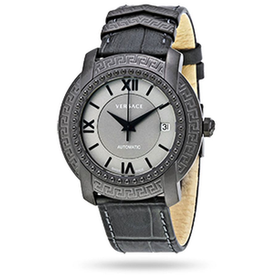 Versace DV25 Automatic Grey Dial Unisex Watch V13010016 Versace