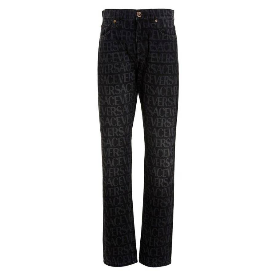 All-Over Logo Denim Jeans