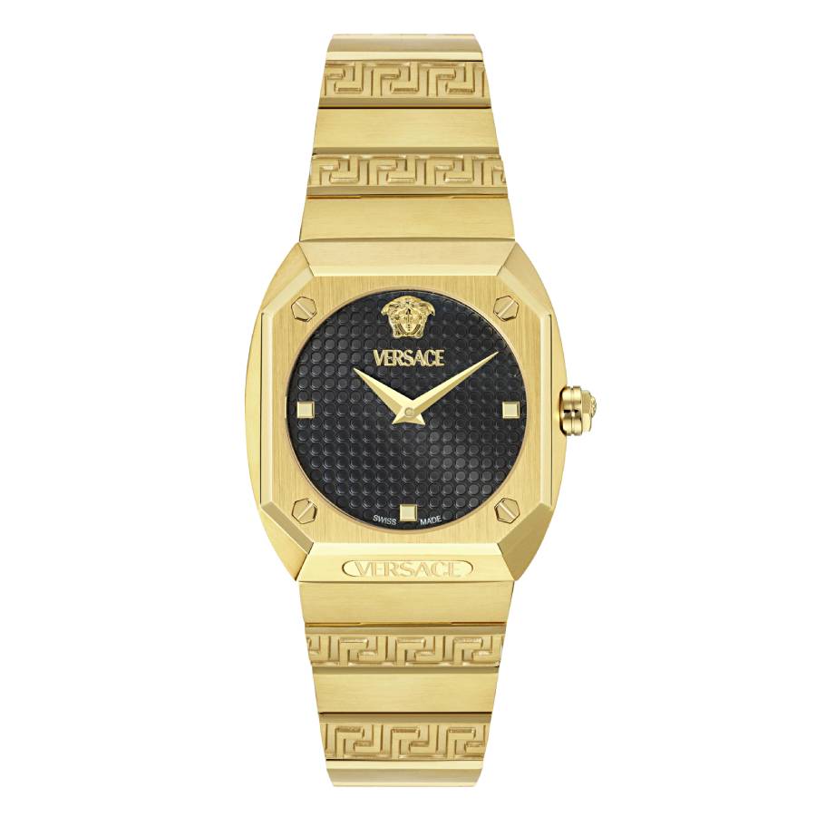 Versace Antares Quartz Black Dial Ladies Watch VE9E00524