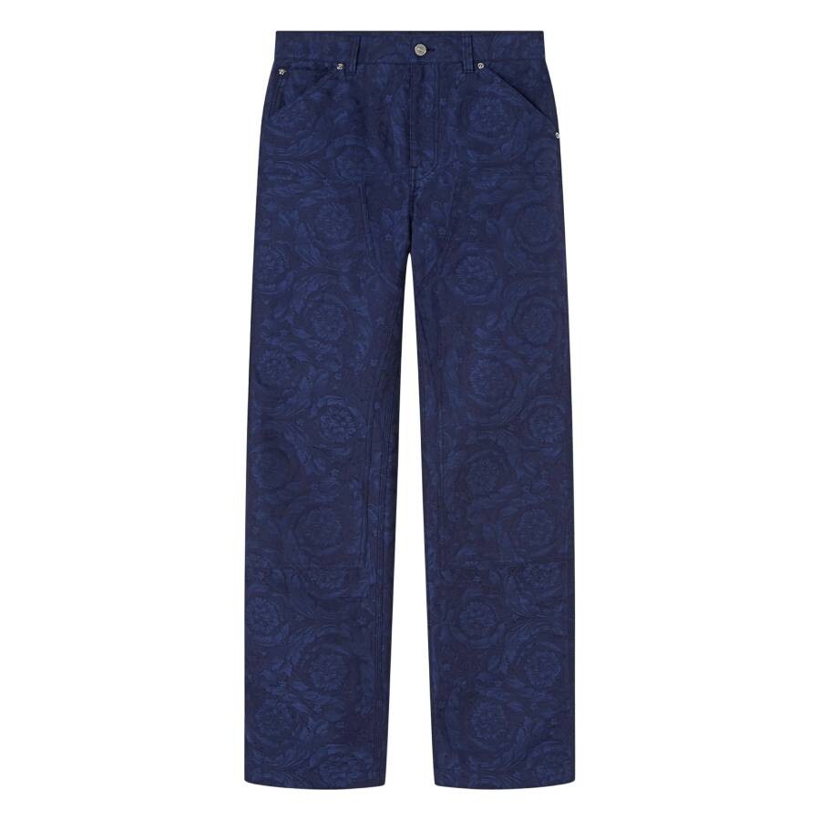 Barocco Cotton-Canvas Carpenter Pants