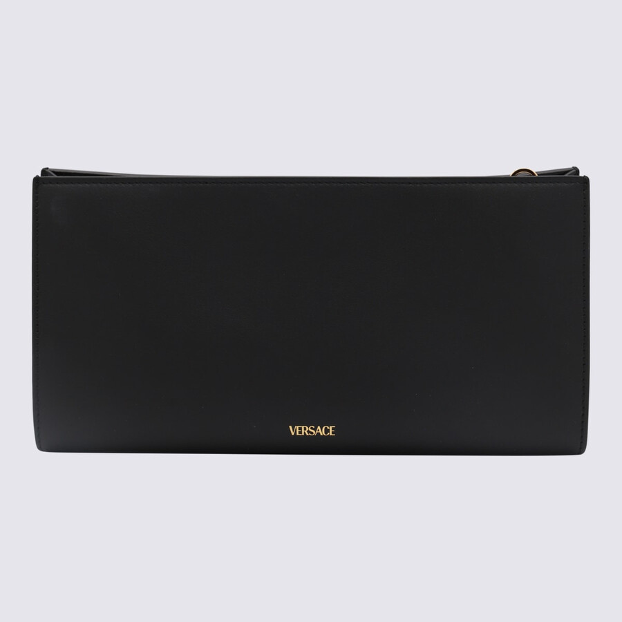 Versace Black Clutches