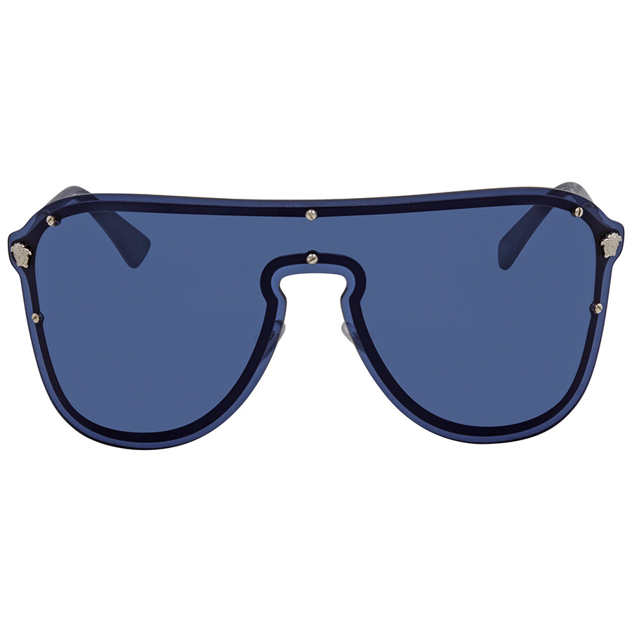 versace blue eyeglass frames