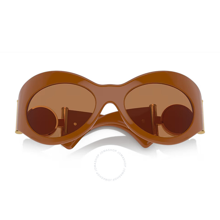 Versace Bronze Irregular Ladies Sunglasses Ve4462 544773 58 In Brown