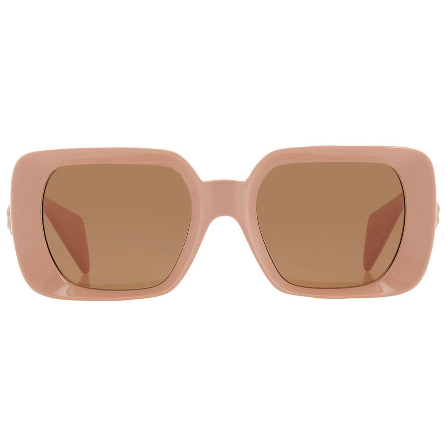 サングラス VERSACE Woman Sunglasses Brown 0VE4466U 54613B Versace 4466U 5461/3B Sunglasses - US