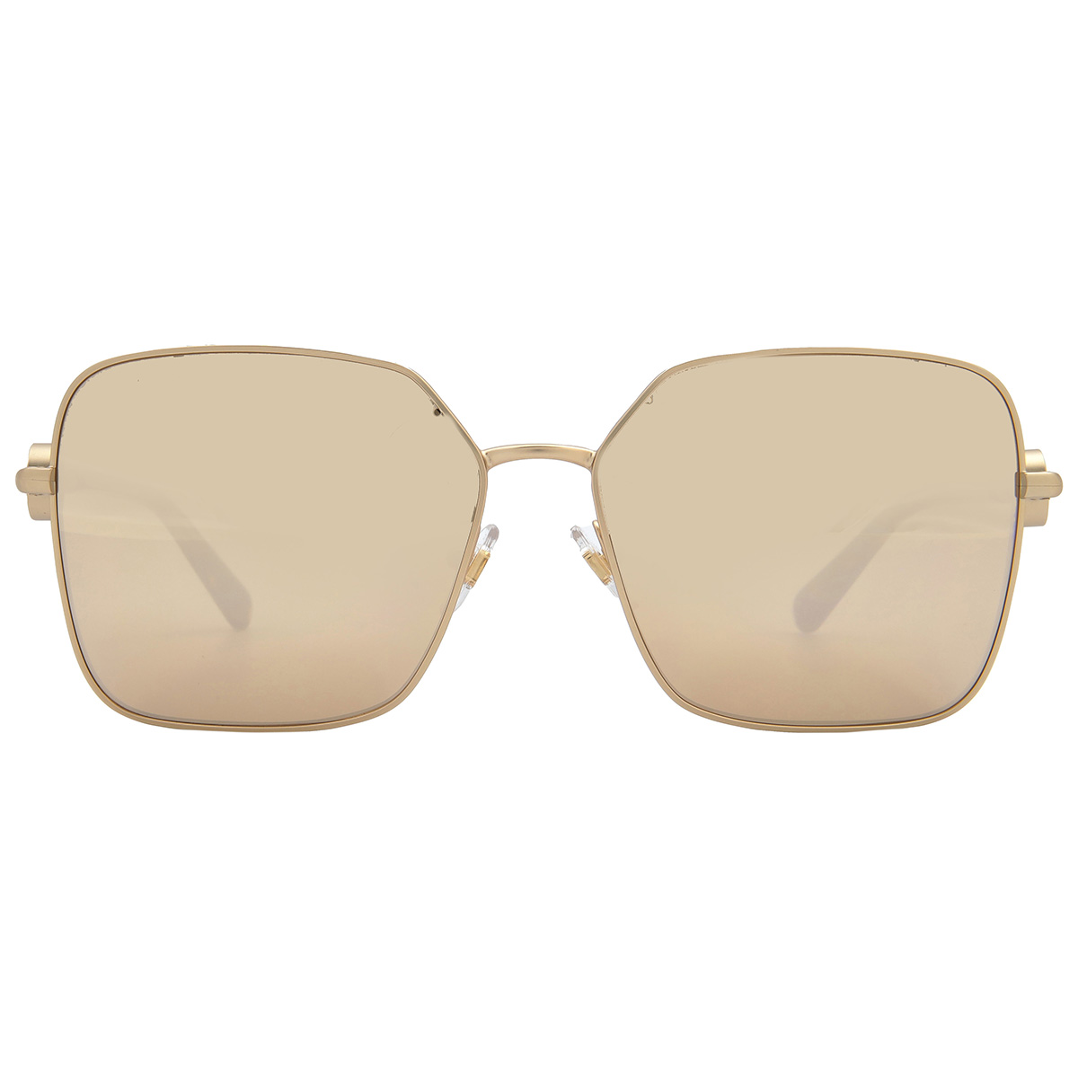 Versace Brown/Mirrored Gold Square Ladies Sunglasses VE2227  display picture 2