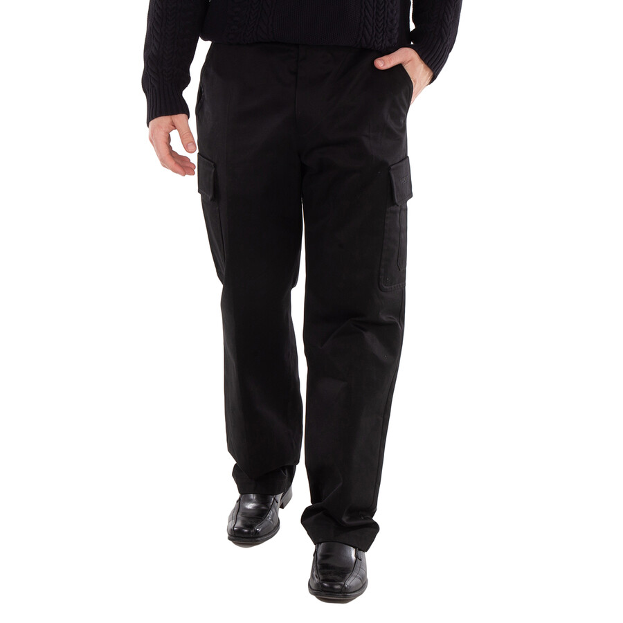 Cotton Gabardine Informal Cargo Pants