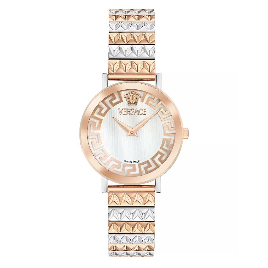 Versace Daedalus Quartz Silver Dial Ladies Watch VE9A00324