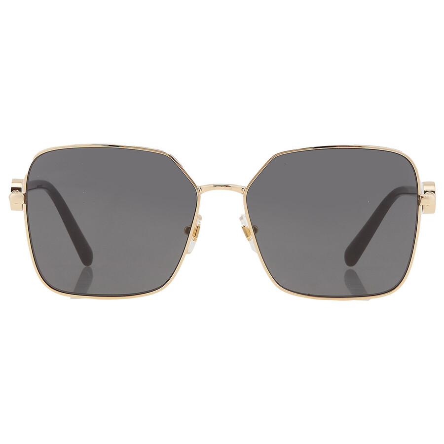 Versace Dark Gray Square Ladies Sunglasses VE2227 100287 59