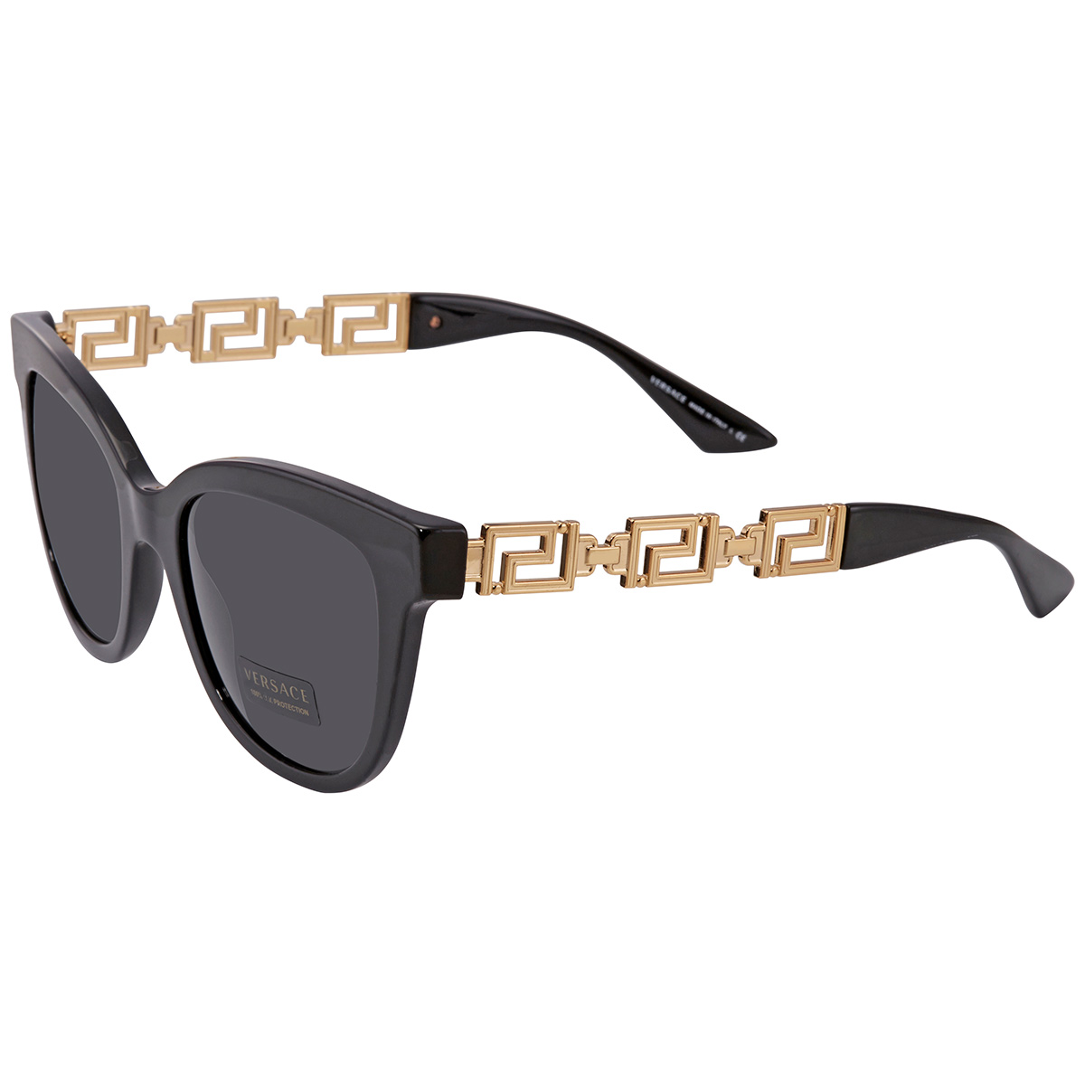 New Original Versace Dark Grey Cat Eye Ladies Sunglasses VE4394 GB1/87 54. Versace Sunglasses Women main image 2