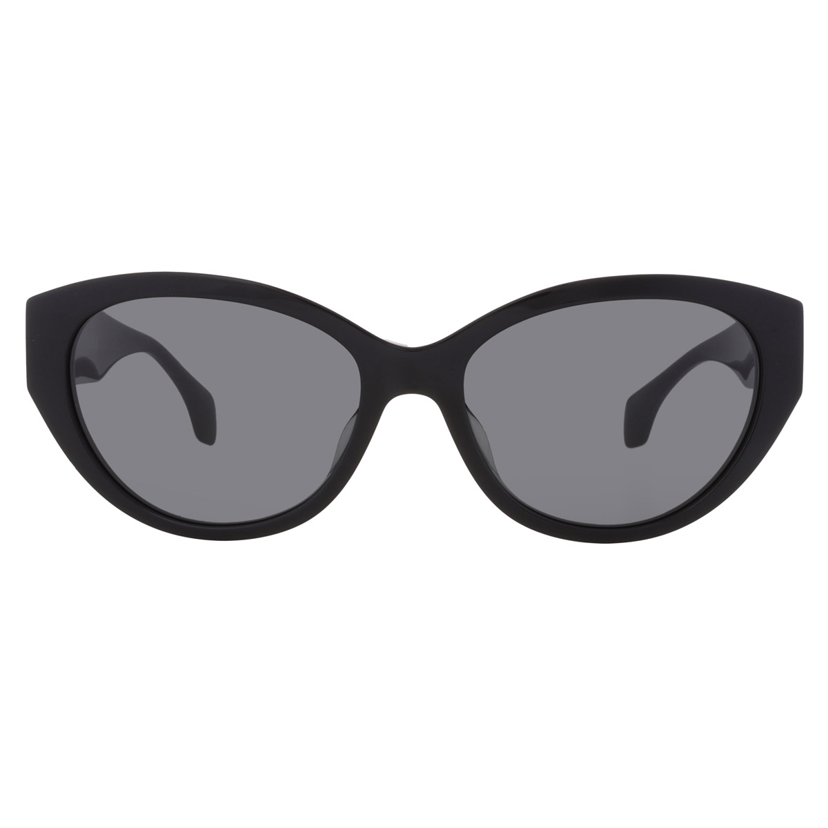 Open Box - Versace Dark Grey Cat Eye Ladies Sunglasses  display picture 3
