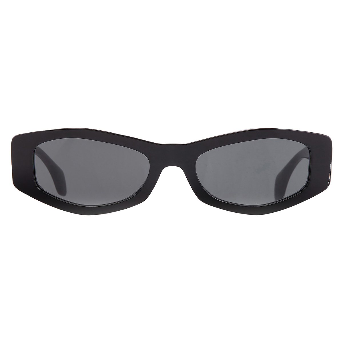 Versace Dark Grey Geometric Ladies Sunglasses VE4487 GB1/87  display picture 1