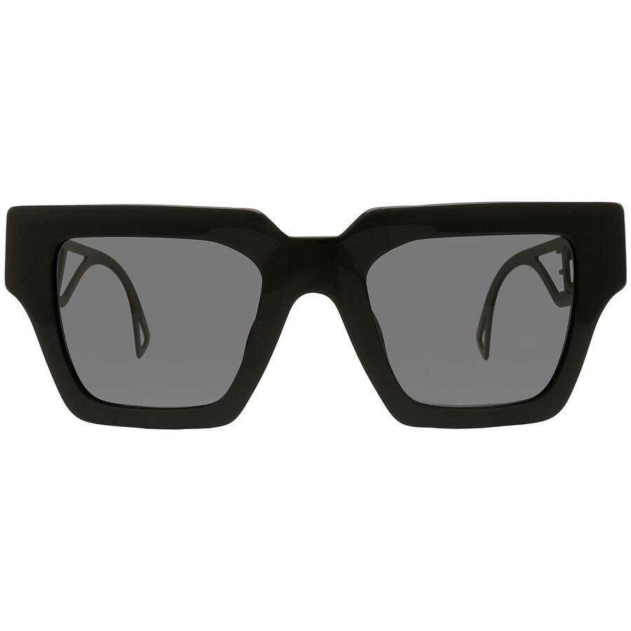 Versace Dark Grey Square Ladies Sunglasses VE4431F 538087 50