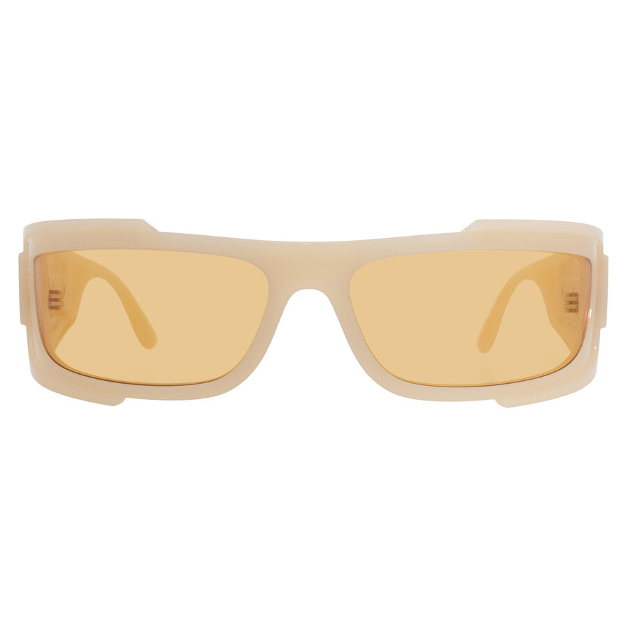 Versace Dark Orange Wrap Ladies Sunglasses Ve4446 5413/7 67
