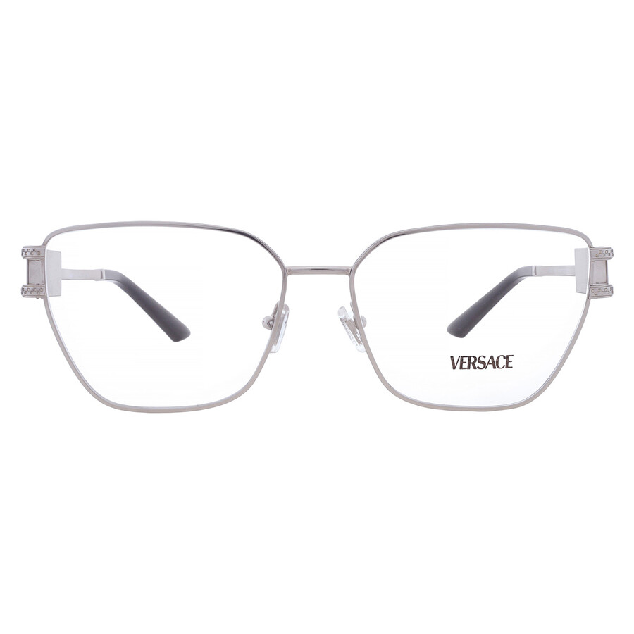 Versace Demo Butterfly Ladies Eyeglasses Ve1301 1000 55 In Gray