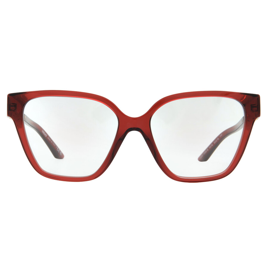 Versace Demo Butterfly Ladies Eyeglasses Ve3358b 5476 54 In Red