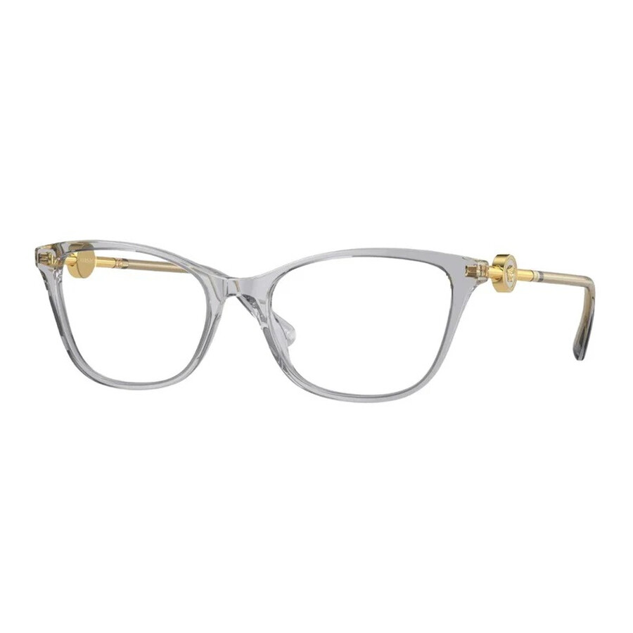Versace Demo Cat Eye Ladies Eyeglasses Ve3293 5305 55 In Gray