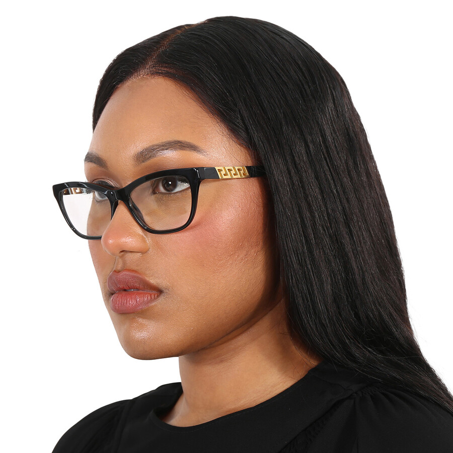 VERSACE VERSACE DEMO CAT EYE LADIES EYEGLASSES VE3318 GB1 54