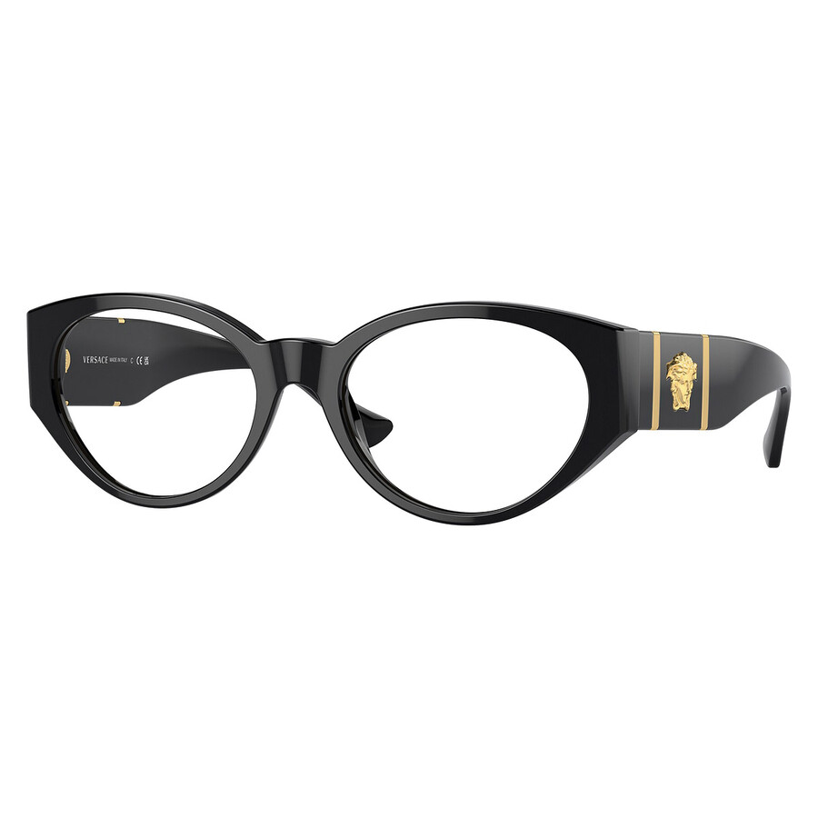 Versace Demo Cat Eye Ladies Eyeglasses Ve3345 Gb1 54