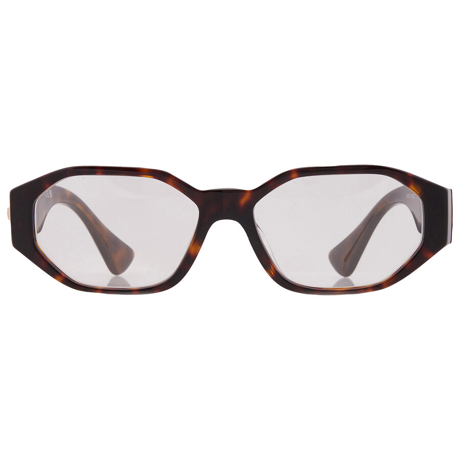 Versace Demo Geometric Men's Eyeglasses Ve3320u 108 56