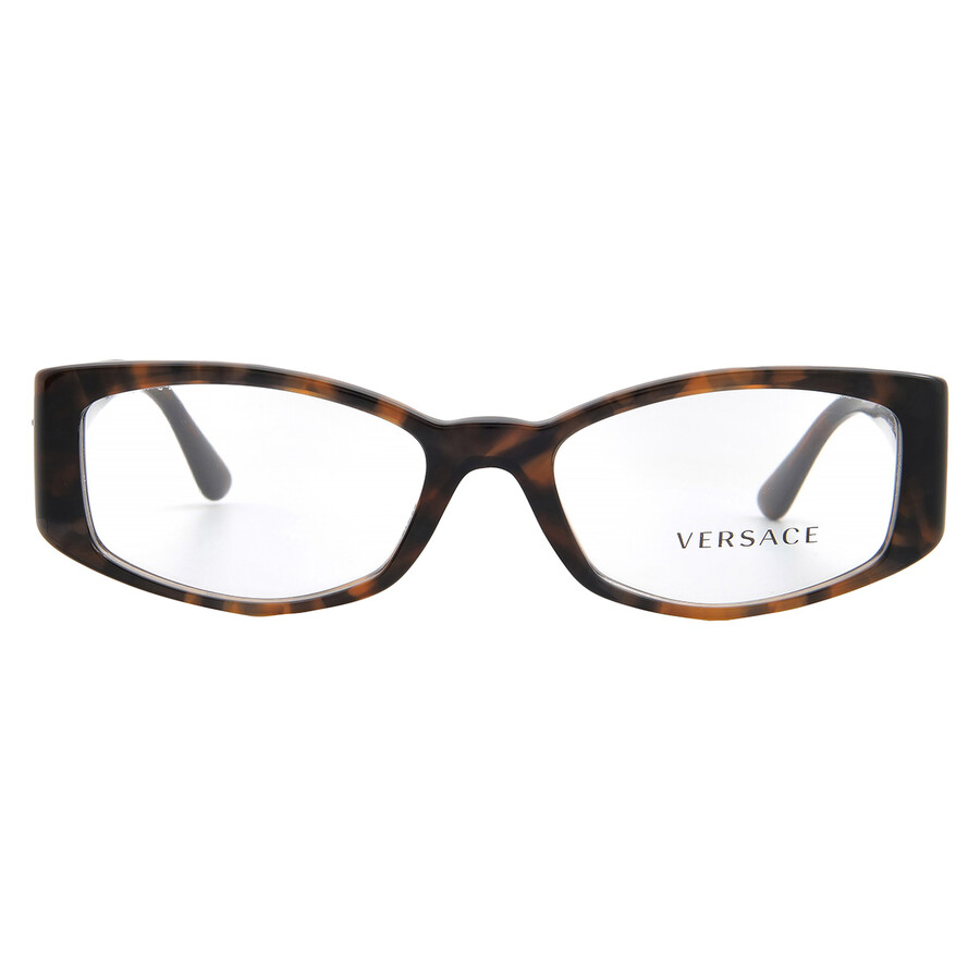Versace Demo Irregular Ladies Eyeglasses Ve3343 5429 52