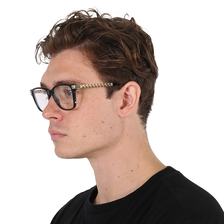 Versace Demo Phantos Men's Eyeglasses Ve3340u Gb1 55