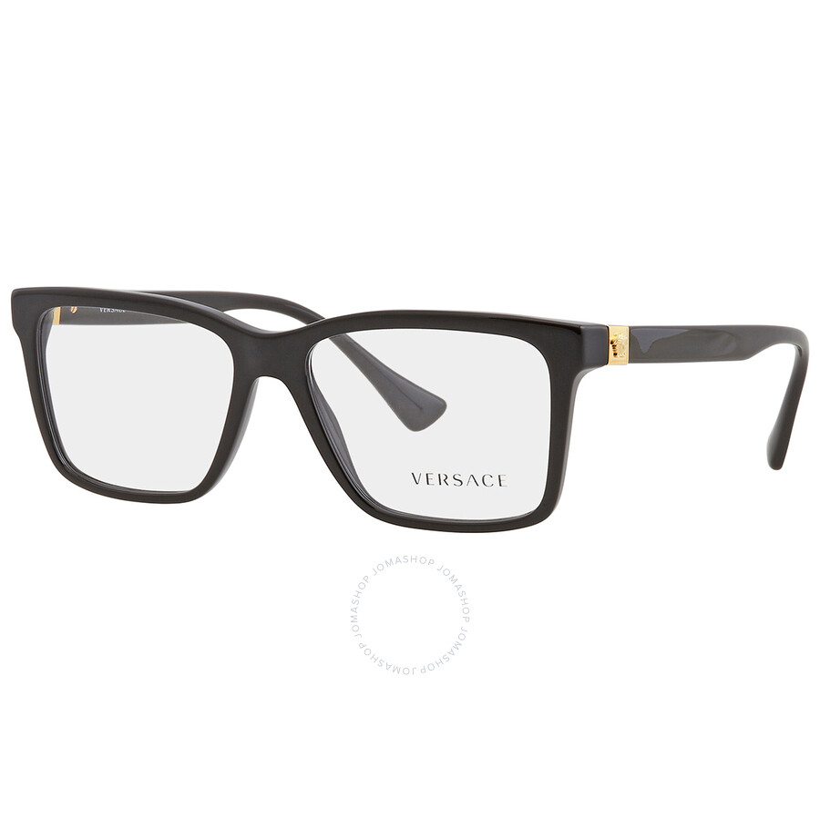 Versace Demo Rectangular Men's Eyeglasses Ve3328 Gb1 56