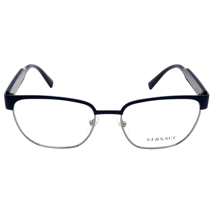 Versace Demo Square Men's Eyeglasses Ve1264 1462 54